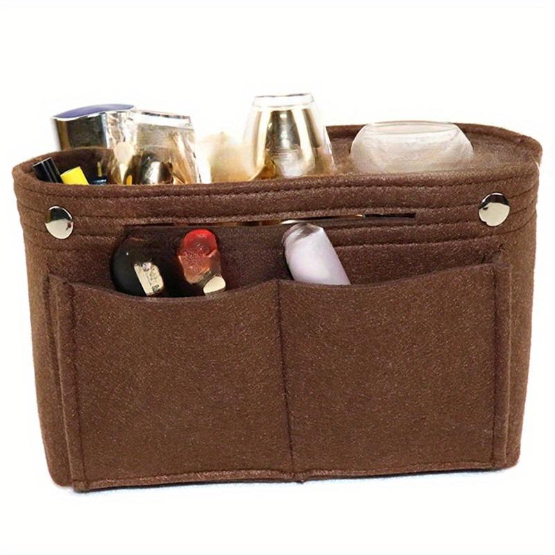 Multifunction Insert Makeup Bag Women Travel Inner Purse Cosmetic Bags For Ladies Portable Storage Organizer Tote 2024