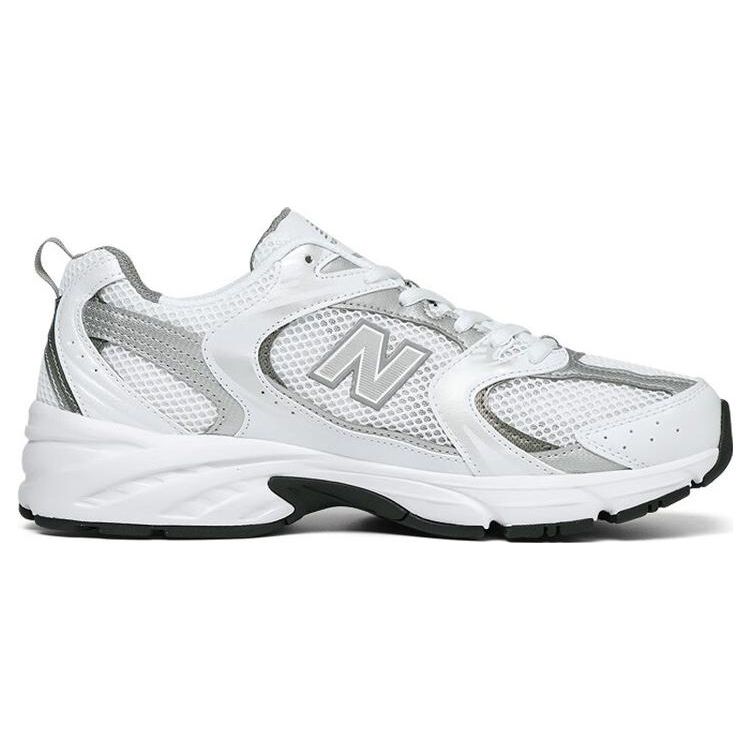 New Balance 530 Λευκά Μεταλλικά Ασημί Unisex Αθλητικά Παπούτσια MR530AD