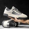 Herren Schwarz Weiß Skateboard Schuhe Männliche Studenten Sport Walking Casual Sneakers Reiseschuhe