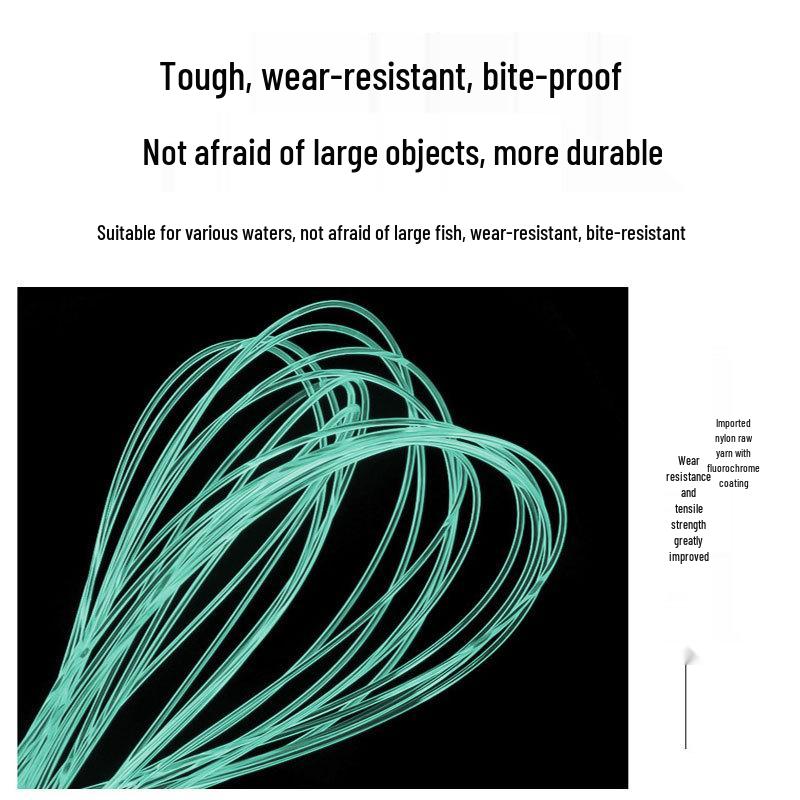 Hochwertiges, vorgeknotetes, verstärktes Angelschnur- und Tackle-Set für das wettkampfmäßige Tischfischen