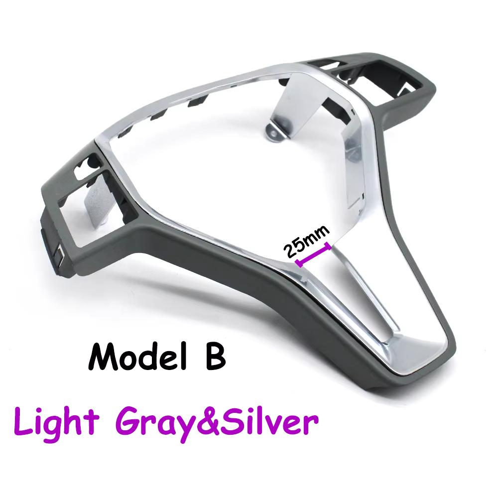25MM Interior Car Steering Wheel Cover Panel Trim For Mercedes Benz A B C E Class W176 W246 W204 X204 W212 W207 W156 W117