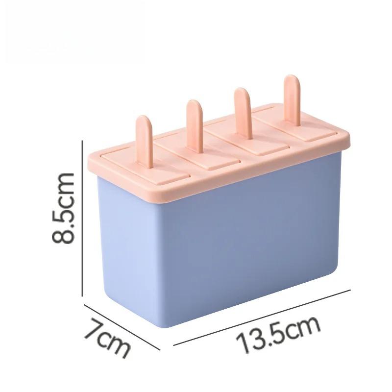

Домашний Артефакт для Мороженого Форма для Эскимо/Сорбе Пищевой Класс Бытовая Форма для Приготовления Эскимо Замороженный Ледник Абразивные Инструменты с Крышкой