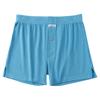 Men Pajama Shorts Elastic Waist Soft Breathable Homewear Solid Color Whorl Texture Stretchy Casual Loose Quick Dry Men Mini Short Pants