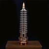 Brass Nine-Story Wenchang Tower Office Decoration Ornament