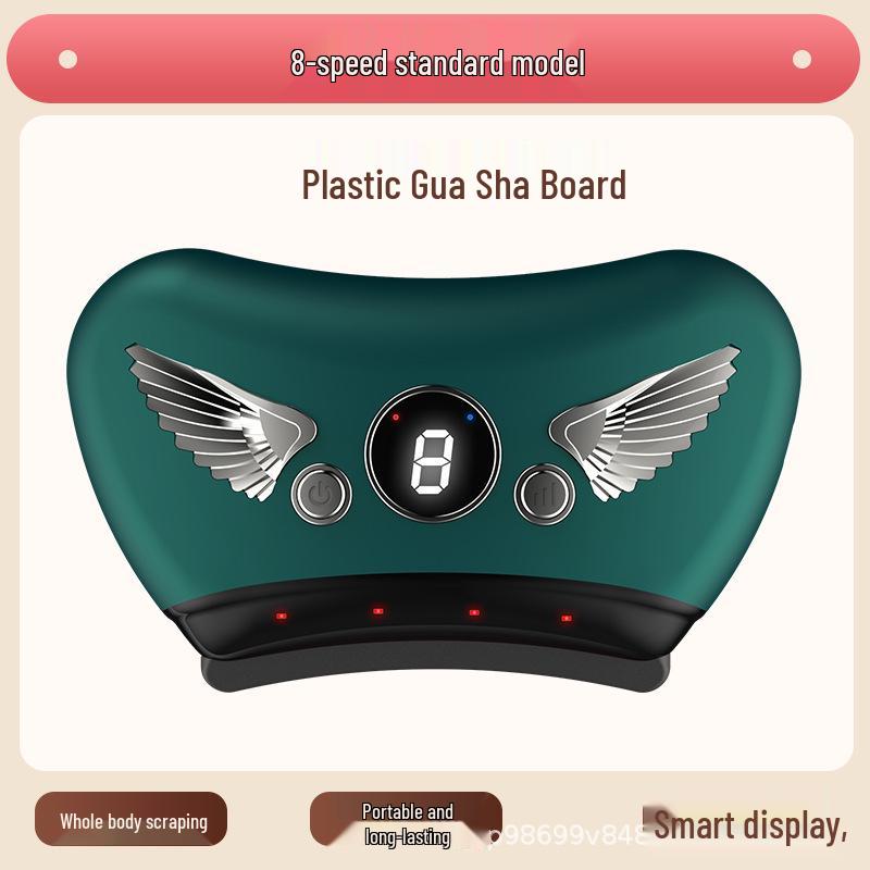 Smart Electric Gua Sha Tool: Bianstone Facial and Body Scraping for Beauty and Face Lifting with Heat Therapy.