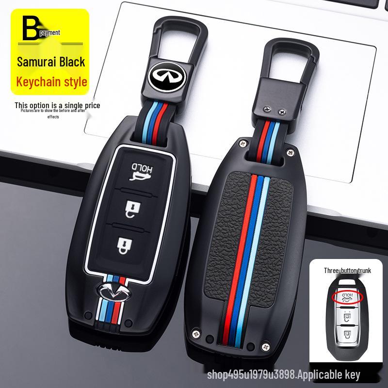 Infiniti QX50 and QX60 Premium Car Key Shell - Full Wrap Design for Men & Women