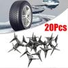 20pcs 3cm High Carbon Steel Car Tire Puncture Nails – Reinforced Anti-Theft Set