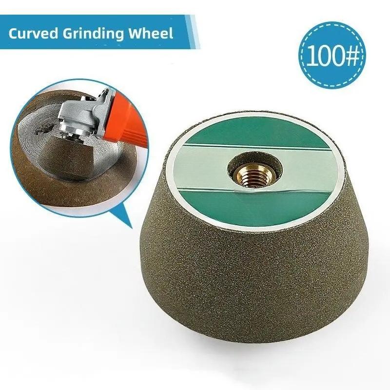 Stone Grinding Head Emery Sanding Disc M10 Diamond Polishing Wheel Granite Marble Tile Trimming Cup Type