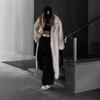 New imitation fur jacket women's loose suit collar extended fox fur coat street style environmentally friendly fur