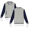 Baseball Jacket Man Jackets Men Solid Color Coat Bomber Jacket