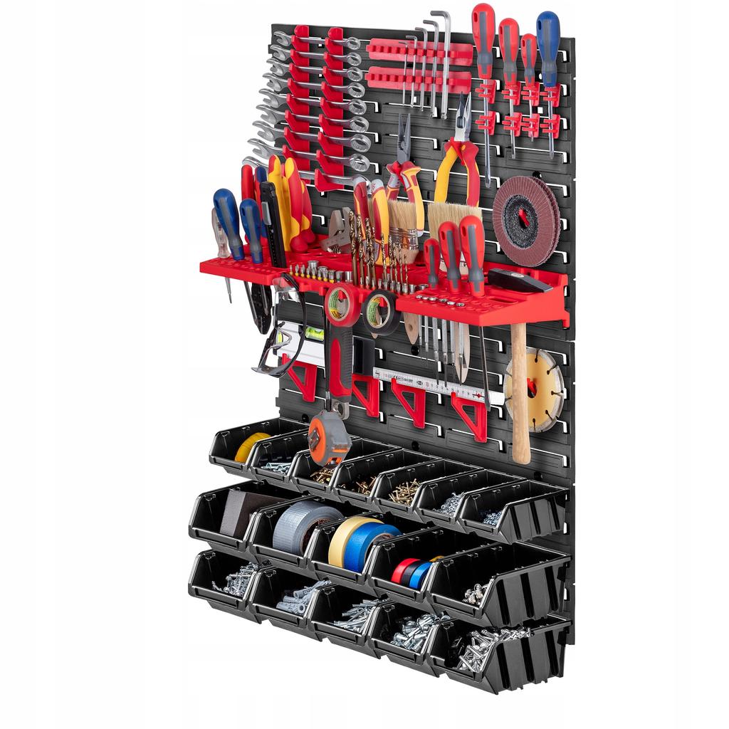 KADAX Workshop Board 58x78 Garage Wall 38pcs