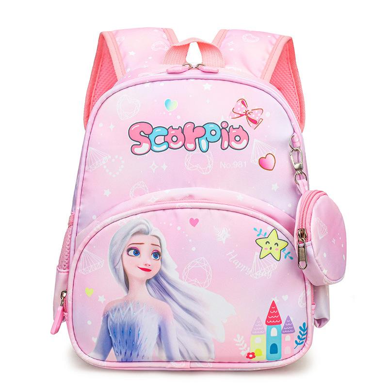 Kindergarten Primary School Students Schoolbag Cute Cartoon Cute Little Bunny Baby Backpack Printed Backpack