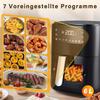 Friteuse à air chaud - NETTLIFE - 6 L - Panier unique avec hublot - 7 programmes - 11 fonctions