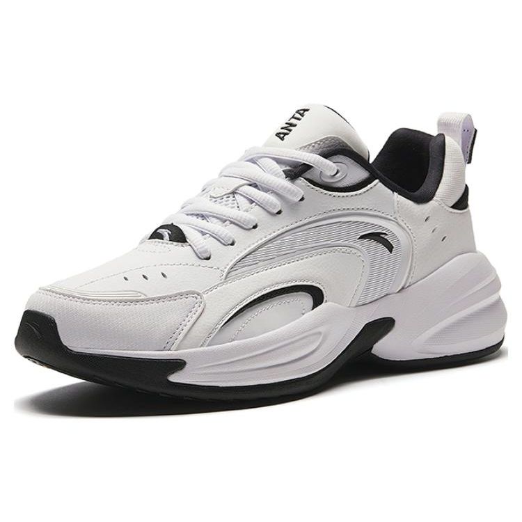 Anta Ace Women White Black Casual Sneakers 922338802-10