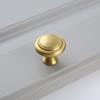 Brass Handle Pure Copper TV Cabinet Round Drawer Cabinet Door Handle Furniture Gold Handle