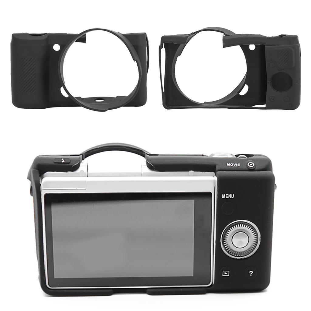 Soft Silicone Protective Case Dust Proof Anti Slip Shell for A5000 A5100 Camera