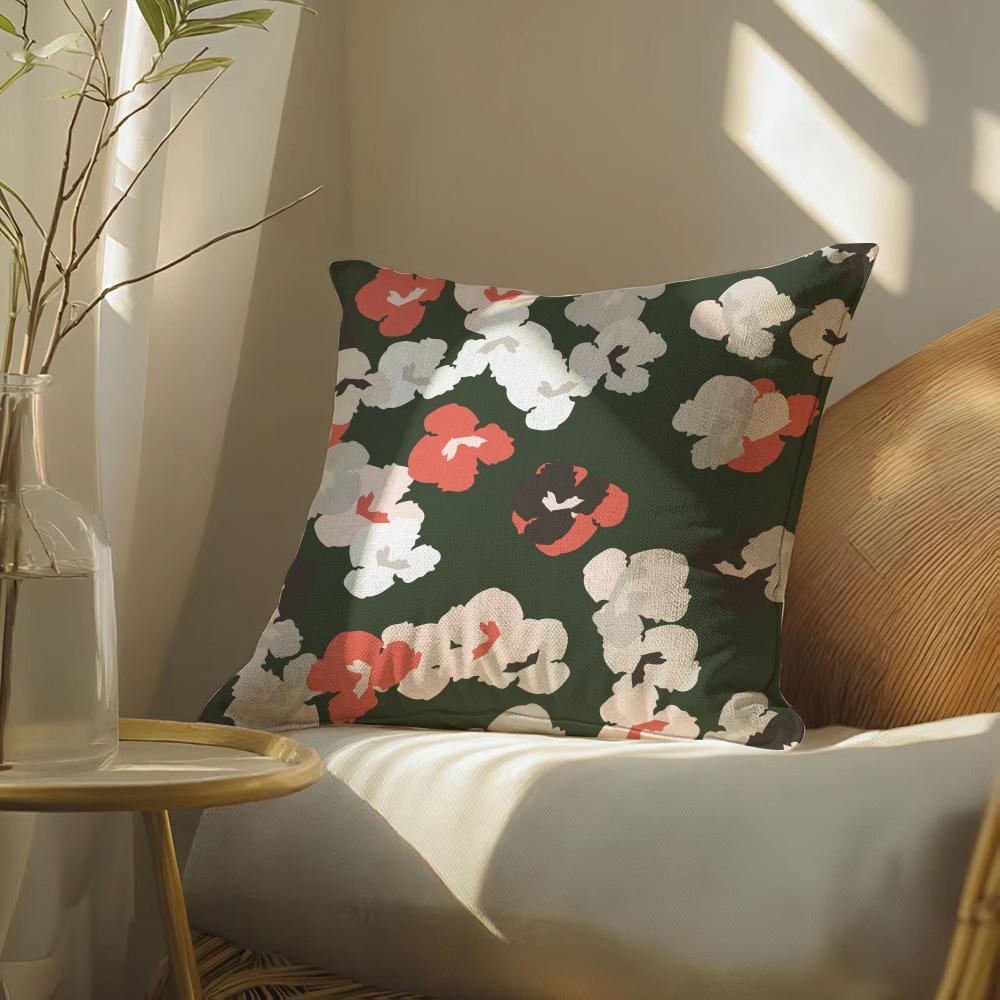 Springandsummerfloral Pillow Case Pillowcase, Double-Sided Printed, Sofa Cushion, Bedroom Headboard