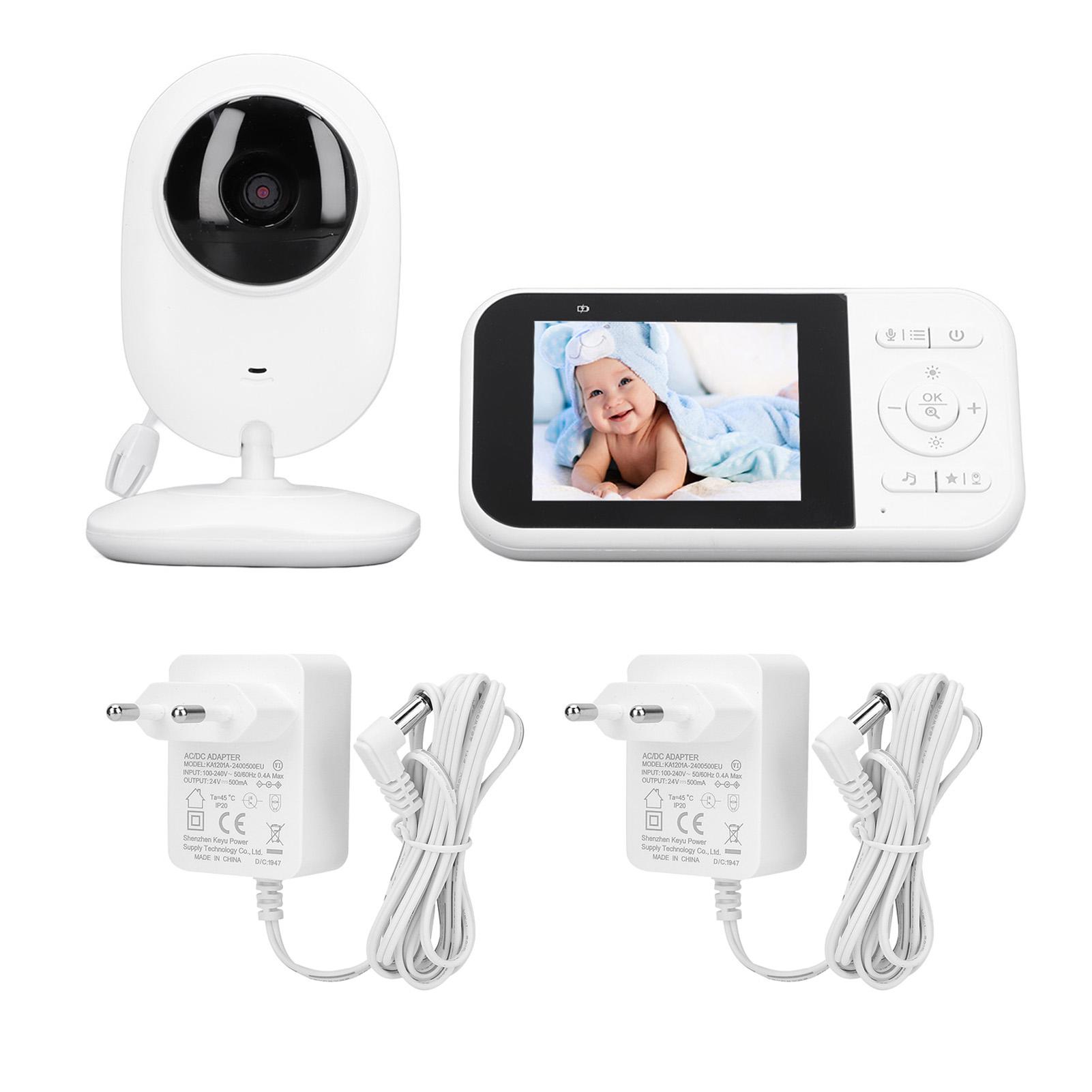 

Video Baby Security Monitor Real Time High Definition Digital Night Vision Wireless 2 Way Video
