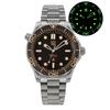 Watchdives WD007Q V2 Luxury Titanium Watch 007 NTTD VH31 Sweep Quartz Sapphire AR Luminous 200M Waterproof 42Mm Vintage Watch