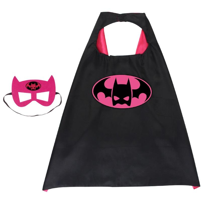 Superhero Cloak Adult Children Cape With Mask For Ultimate Halloween Costume Experience