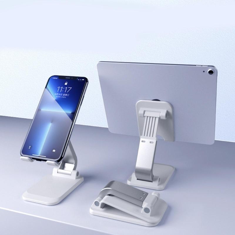 Universal Phone Dock Foldable Tabletop Phone Support Cradle Holder Retractable Adjustable Phone Tablet Stand Brackets