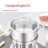 ONYLM 304 Stainless Steel Mini Hot Pot with Alcohol Stove