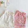 Girls Bowknot Princess Dress Summer Solid Color Tulle Dress Toddler Fashion Outfit for Kids