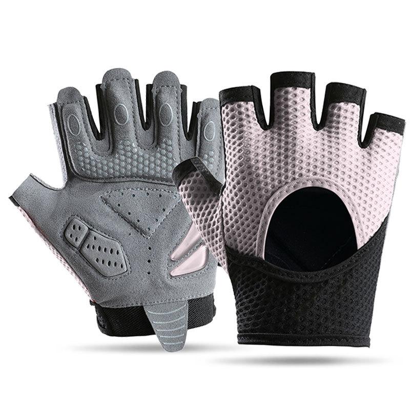 Cycling Fitness Half-finger Gloves Men's and Women's Sports Non-slip Wear-resistant Soft Gloves