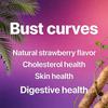 Bust Curve Gummies, Herbal Dietary Supplement, Natural Strawberry Flavor Chewable Gummies, 60 Count