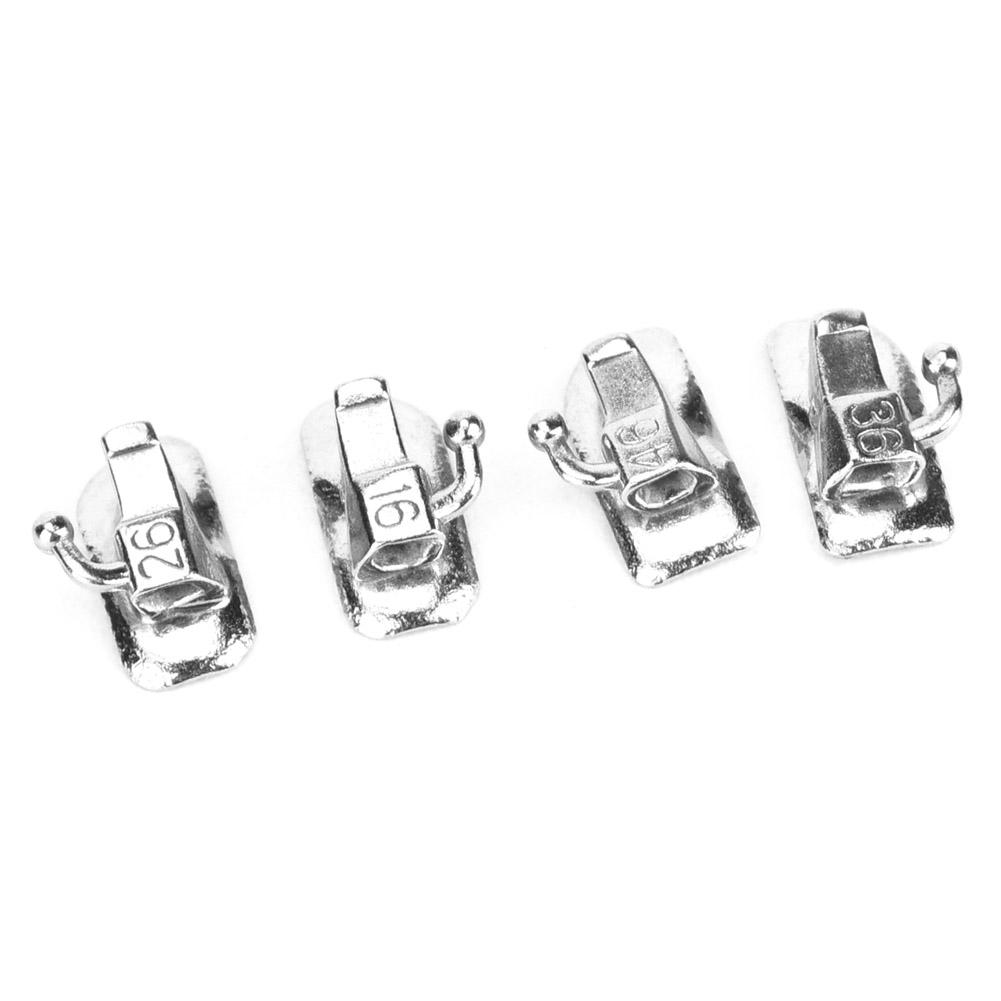 2 Packs Dental Orthodontic Bondable Buccal Tube Dental Care Tools Medicine EquipmentFor MBT First Molar