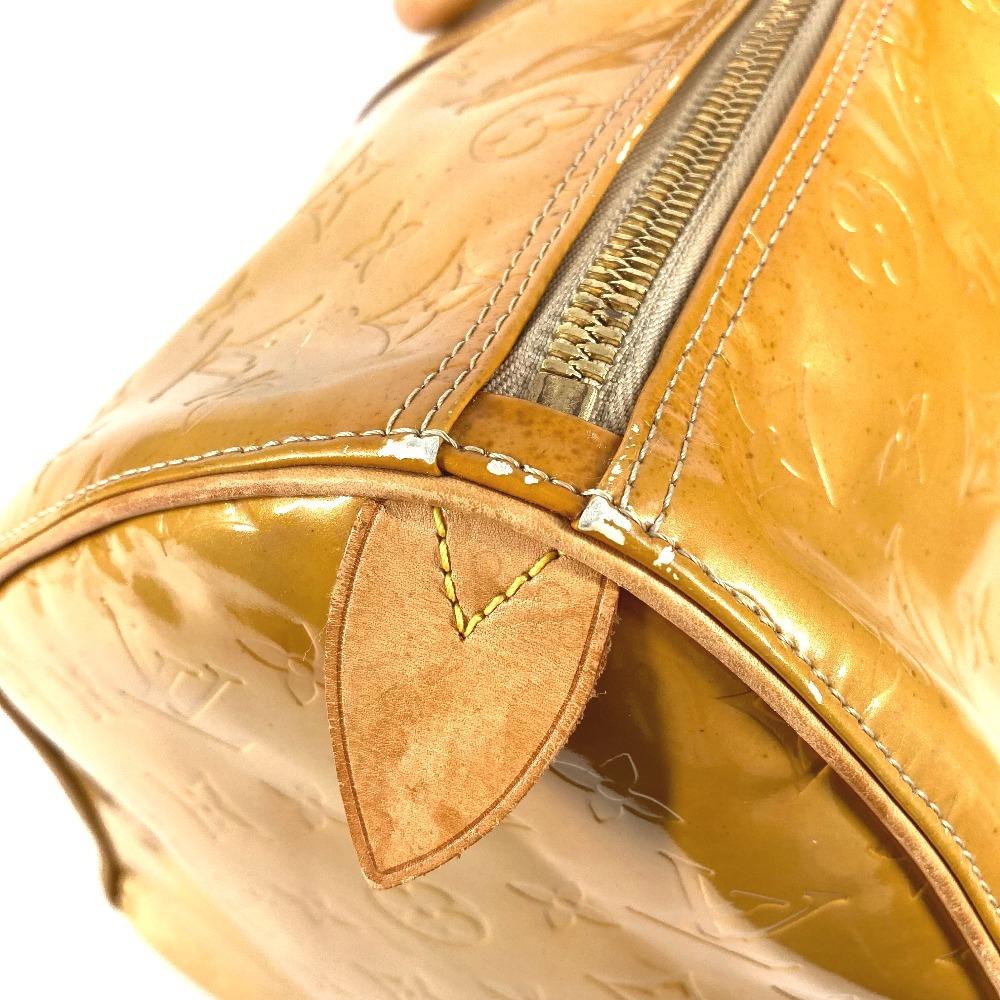 Louis Vuitton M91000 MonogramVernis Mercer Bags Travel Bag Duffle Bag Beige