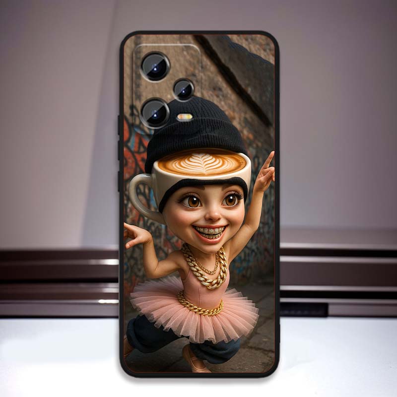 

Чехол для телефона с иллюстрацией из «Шаньхайцзин» от ИИ для Xiaomi Redmi Note 15 14 13 12 12S 11E 11 11S Pro Plus 4G 5G Черный Мягкий ТПУ Redmi Note 12 4G