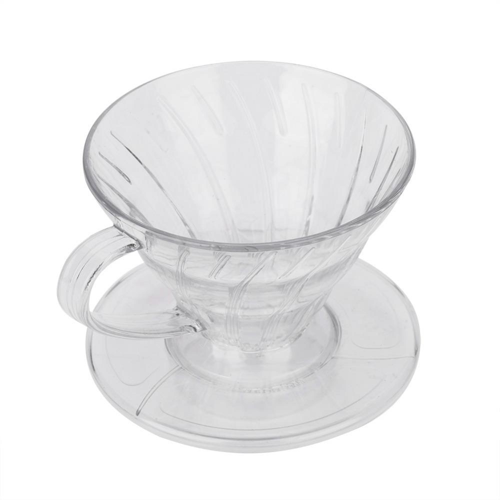 Reusable Filter Pour Over Coffee Maker 1-2 Cups Capacity Cone Coffee Maker  Camping Travel