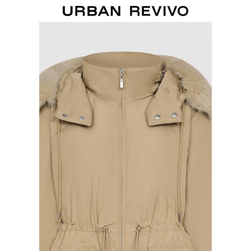 UR Women's Retro Casual Hooded Down Jacket UWH140032