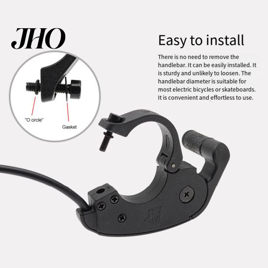 Electric Bike Speed Control Shifter Thumb Throttle Male Female 3 Pin Replacement with Waterproof Connector Part Accessories Accessory