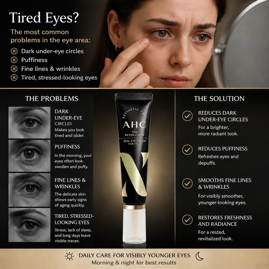 AHC Ten Revolution Real Eye Cream For Face 30ml