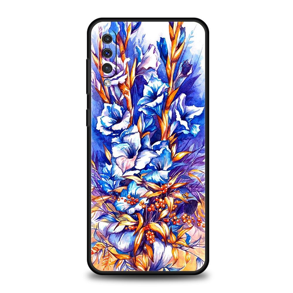 Beautiful Rose Flower Phone Case for Samsung Galaxy A52 5G A12 A70 A50 A40 A20s A30 A10s A20e A10 A22 A72 A32 A02 A42 A04S Cover