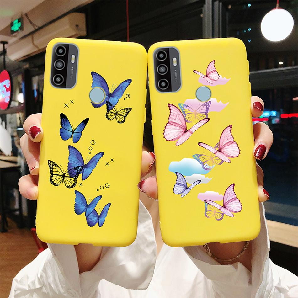 For OPPO A53S 2020 Case Cartoon Coque Heart Painted Silicone Phone Back Cover For oppo a53s A 53s A53 s oppoa53 2020 Shell Case