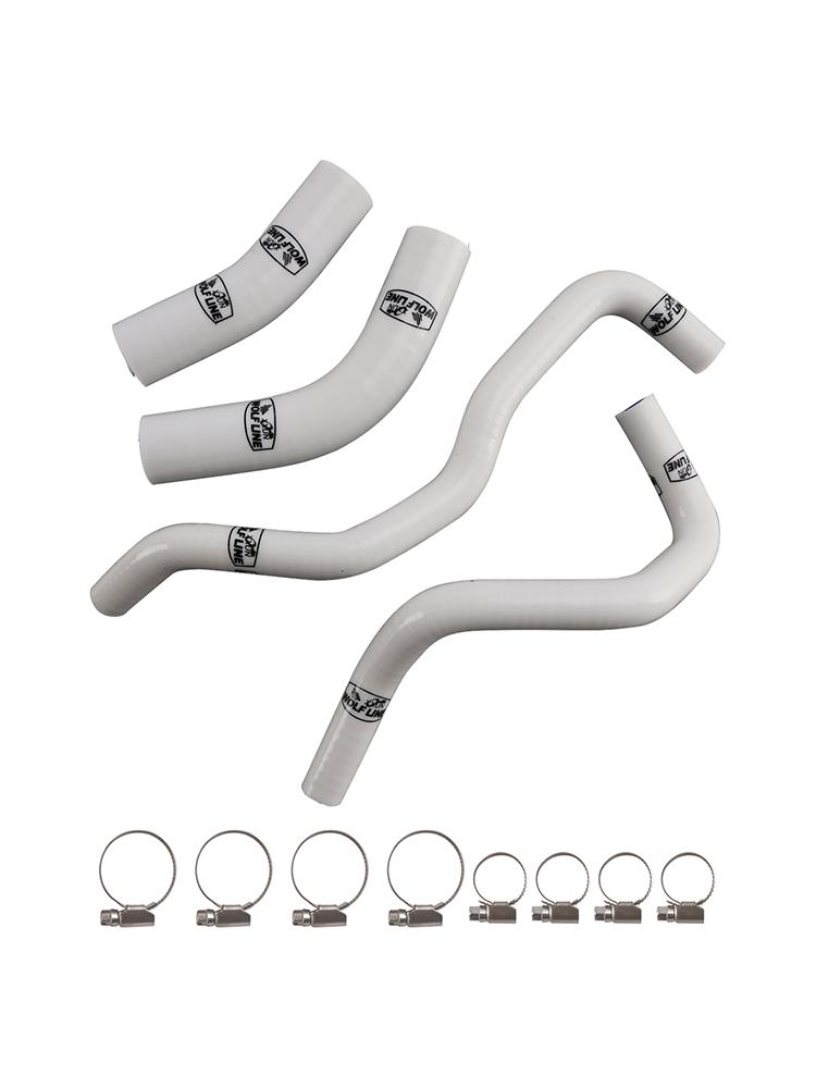Silicone Radiator coolant Hose kit For Yamaha Tenere 700 2019-2024 White