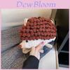 Adorable Korean Style Plush Hedgehog Crossbody Bag For Kids With Cute Design