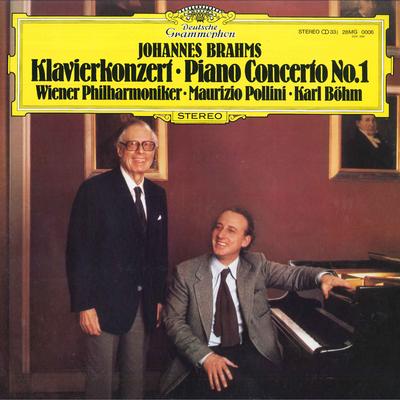 LP Record MAURIZIO POLLINI, WIENER PHILHARMON - Brahms: Piano Concerlo No.1 28MG0006 DEUTSCHE GRAMMO Japan Obi Classical Used