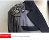Gold Tassel Metal Shoulder Badge: Retro Punk Armband Jewelry