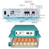16 Eier Inkubatoren für Huhn Ente Gans Taube Wachtel Automatische Brutausrüstung Automatischer Wasserspender Eierwender EU-Stecker