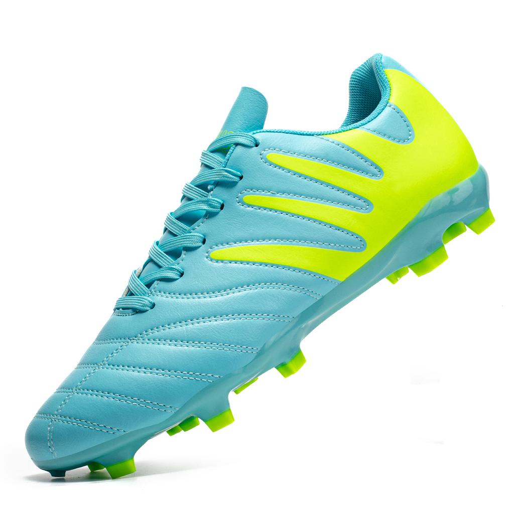 AG FG Professional Football Shoes Lightweight PU Composite Fabric TPU Wearproof Sole Non-slip Unisex Outdoor Sports Footwear