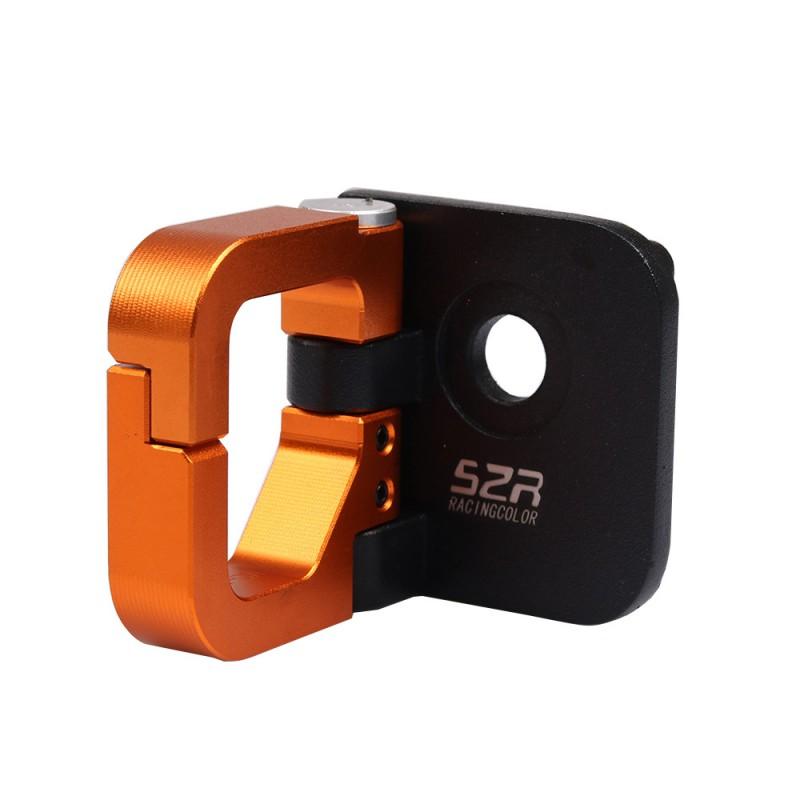 Aluminum CNC Helmet Hook Yamaha QBIX125 Motorcycle Detachable Split Mount Bracket In Red Blue Black Orange
