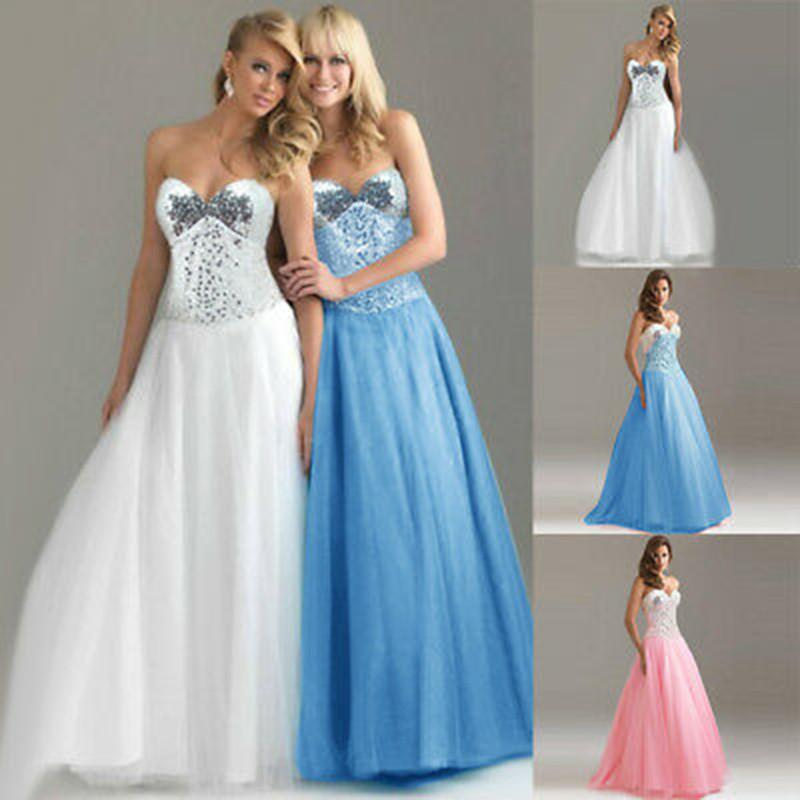 Elegant Dames Pailletten Lange Formele Avond Maxi Jurk Voor Bruiloft En Feestelijke Gelegenheden