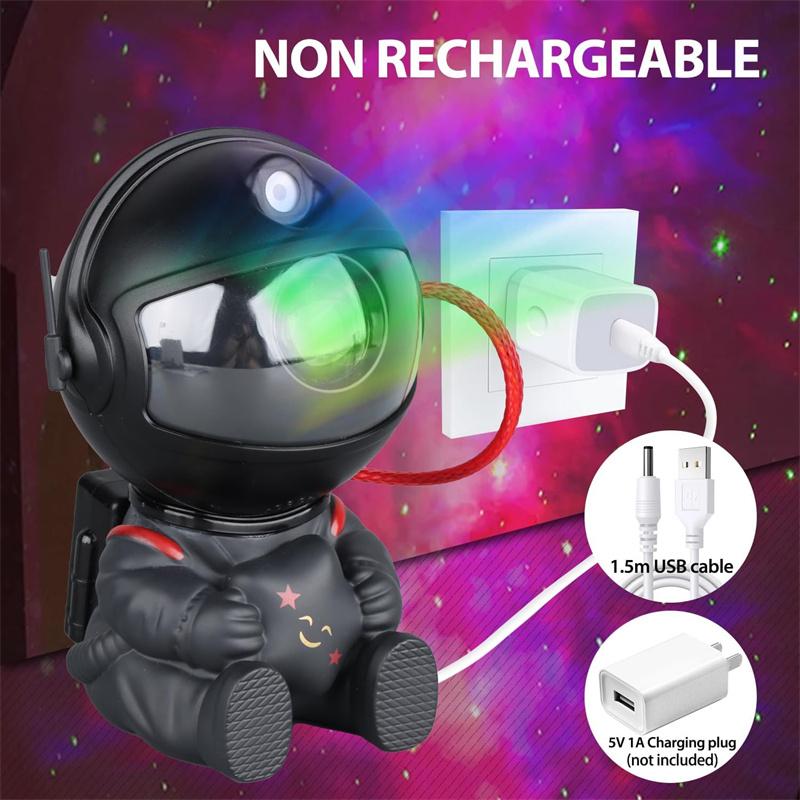 Star Projector Galaxy Night Light Astronaut Space Projector Starry Nebula Ceiling Led Lamp For Bedroom Home Decorative Kids Gift