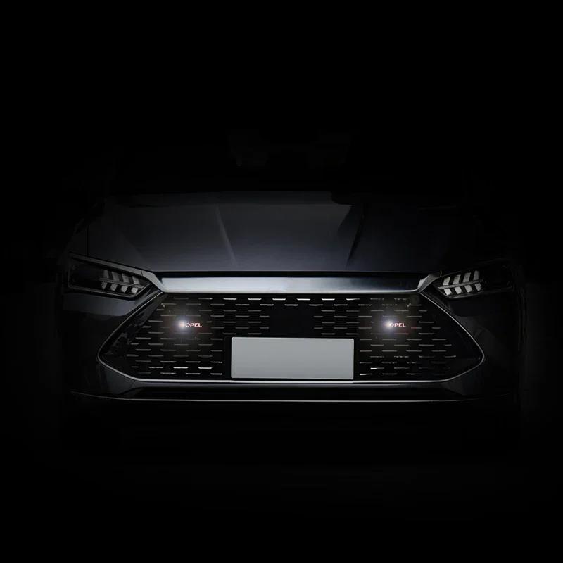 Car Front Cover Grille Lamp Emblem Decor LED Lightings for  Opel Astra j Insignia Astra g Corsa Zafira b Mokka Vivaro Meriva