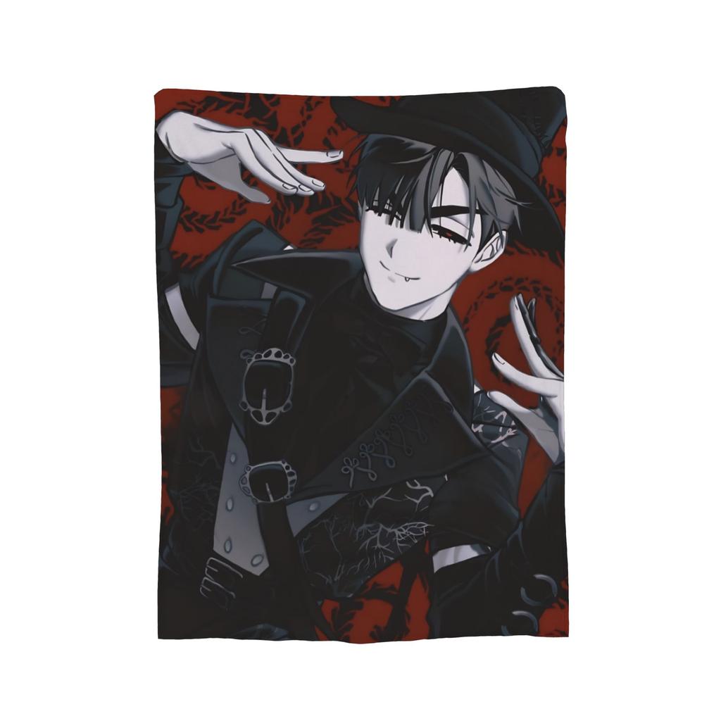 Mizi ALNST Zombie Stage Blanket Cartoon Flannel Throw Blanket Bedroom Sofa Decoration Soft Warm Bedspread