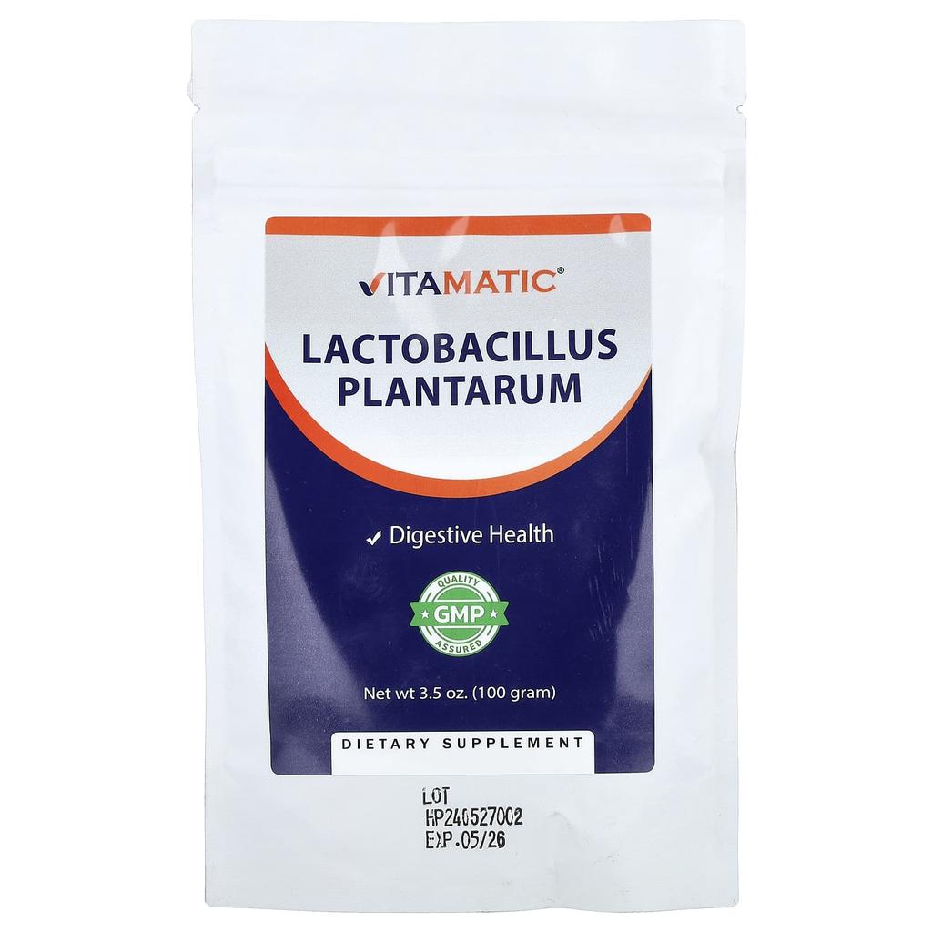 Vitamatic, Lactobacillus Plantarum, 100g (3.5oz)